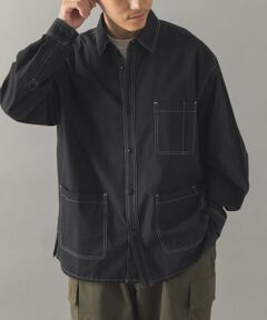 URBAN RESEARCH ITEMS / アーバンリサーチ アイテムズ シャツ・ブラウス | Wステッチ シャンブレー カバーオールシャツ