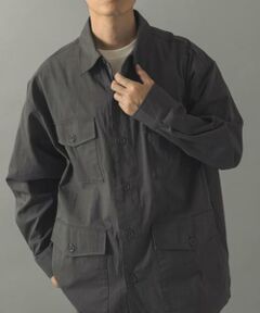 URBAN RESEARCH ITEMS / アーバンリサーチ アイテムズ ミリタリージャケット・コート | 4-pocket ツイルフィールドシャツジャケット
