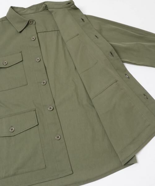 URBAN RESEARCH ITEMS / アーバンリサーチ アイテムズ ミリタリージャケット・コート | 4-pocket ツイルフィールドシャツジャケット | 詳細11