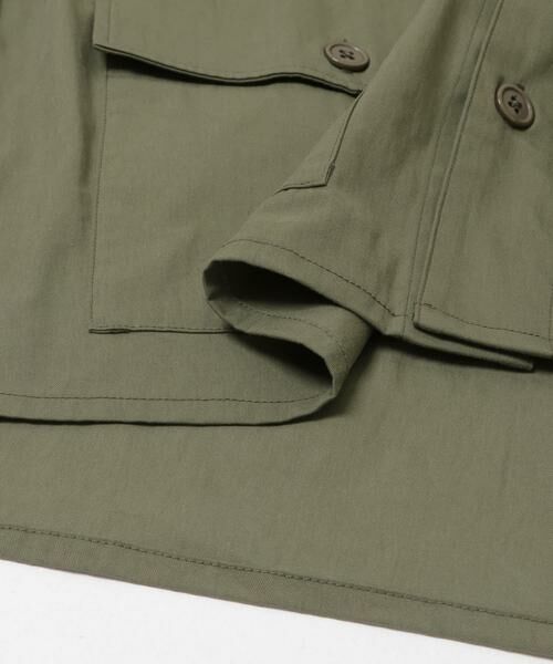 URBAN RESEARCH ITEMS / アーバンリサーチ アイテムズ ミリタリージャケット・コート | 4-pocket ツイルフィールドシャツジャケット | 詳細13