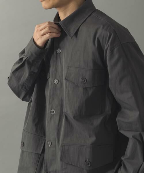 URBAN RESEARCH ITEMS / アーバンリサーチ アイテムズ ミリタリージャケット・コート | 4-pocket ツイルフィールドシャツジャケット | 詳細14