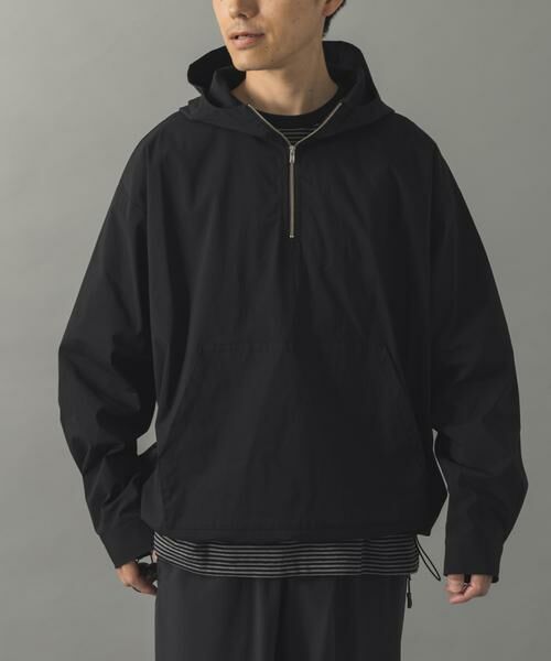 URBAN RESEARCH ITEMS / アーバンリサーチ アイテムズ その他アウター | タイプライターアノラックフーディアウター（ブラック）