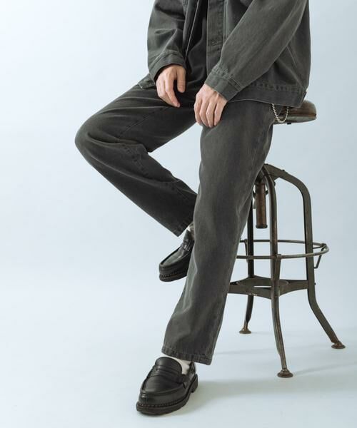 URBAN RESEARCH ITEMS / アーバンリサーチ アイテムズ その他パンツ | SOFT FEEL DENIM 5POCKET ジーンズ(グレー)