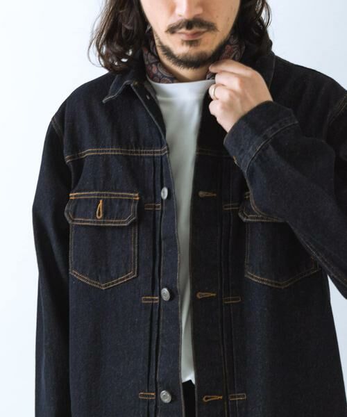 URBAN RESEARCH ITEMS / アーバンリサーチ アイテムズ Gジャン・デニムジャケット | SOFT FEEL DENIM 2NDジャケット | 詳細1