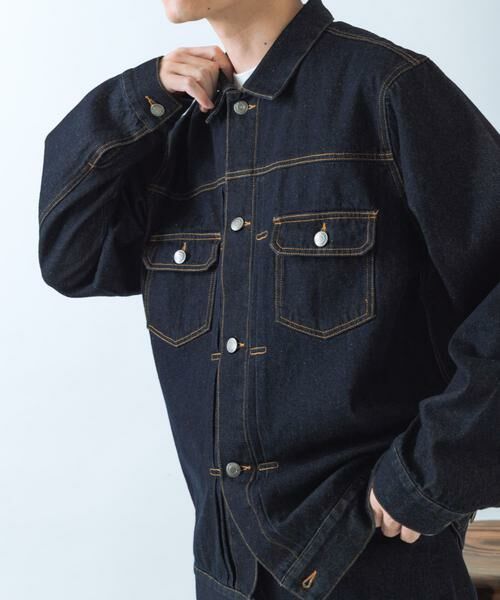URBAN RESEARCH ITEMS / アーバンリサーチ アイテムズ Gジャン・デニムジャケット | SOFT FEEL DENIM 2NDジャケット | 詳細11