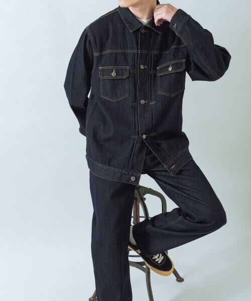 URBAN RESEARCH ITEMS / アーバンリサーチ アイテムズ Gジャン・デニムジャケット | SOFT FEEL DENIM 2NDジャケット | 詳細13