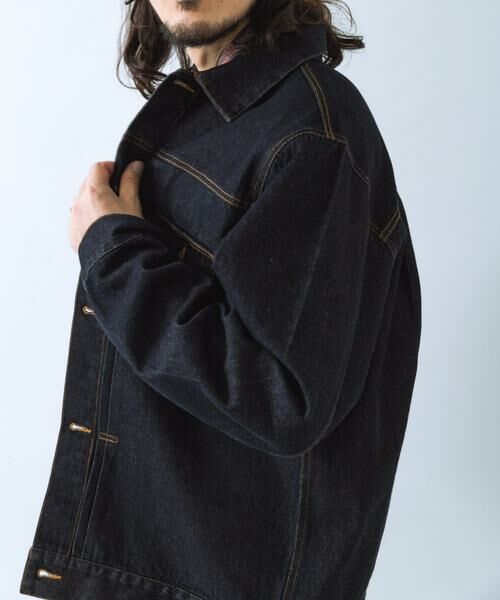 URBAN RESEARCH ITEMS / アーバンリサーチ アイテムズ Gジャン・デニムジャケット | SOFT FEEL DENIM 2NDジャケット | 詳細4