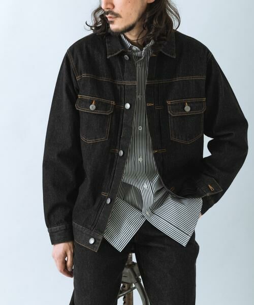 URBAN RESEARCH ITEMS / アーバンリサーチ アイテムズ Gジャン・デニムジャケット | SOFT FEEL DENIM 2NDジャケット | 詳細25