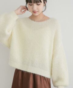 URBAN RESEARCH ITEMS / アーバンリサーチ アイテムズ ニット・セーター | シャギーボリュームスリーブニット