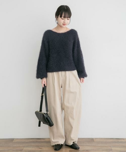 URBAN RESEARCH ITEMS / アーバンリサーチ アイテムズ ニット・セーター | シャギーボリュームスリーブニット | 詳細17