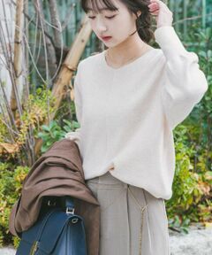 URBAN RESEARCH ITEMS / アーバンリサーチ アイテムズ ニット・セーター | 『洗濯可』アウトリンキングVネックニット