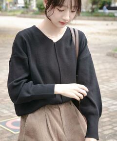 URBAN RESEARCH ITEMS / アーバンリサーチ アイテムズ ニット・セーター | 『洗濯可』アウトリンキングVネックニット