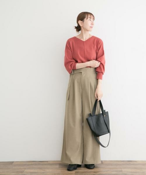 URBAN RESEARCH ITEMS / アーバンリサーチ アイテムズ ニット・セーター | 『洗濯可』アウトリンキングVネックニット | 詳細7