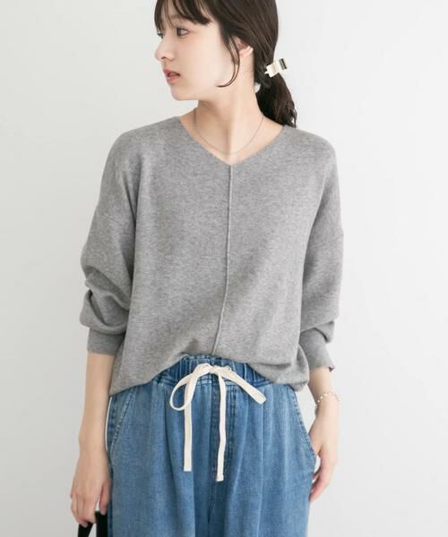URBAN RESEARCH ITEMS / アーバンリサーチ アイテムズ ニット・セーター | 『洗濯可』アウトリンキングVネックニット | 詳細28