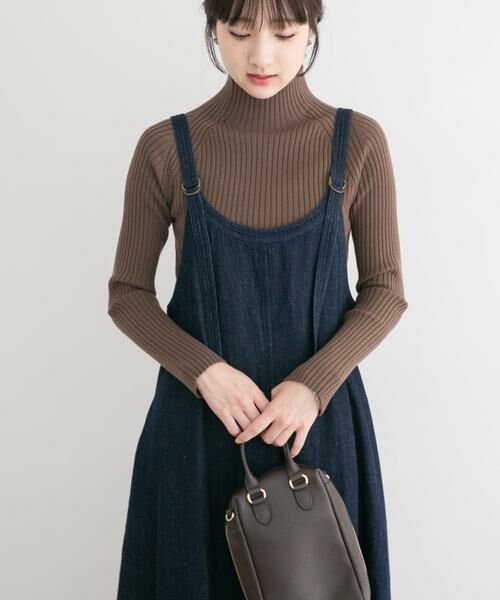 URBAN RESEARCH ITEMS / アーバンリサーチ アイテムズ ニット・セーター | 『洗濯可』モチモチハイネックリブニット | 詳細8
