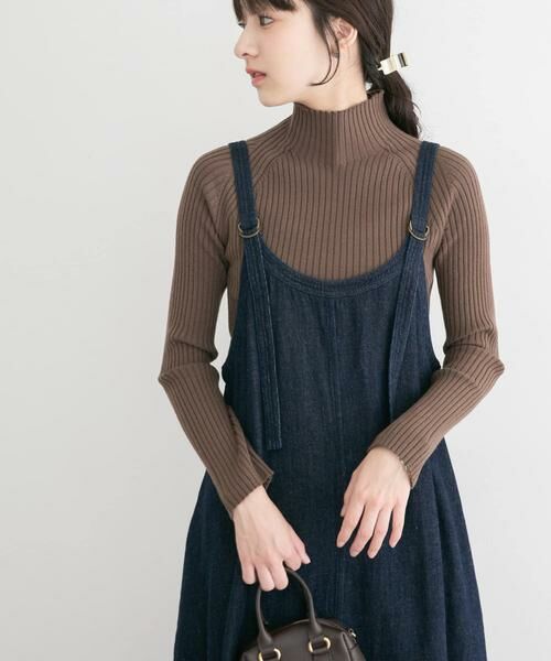 URBAN RESEARCH ITEMS / アーバンリサーチ アイテムズ ニット・セーター | 『洗濯可』モチモチハイネックリブニット | 詳細9