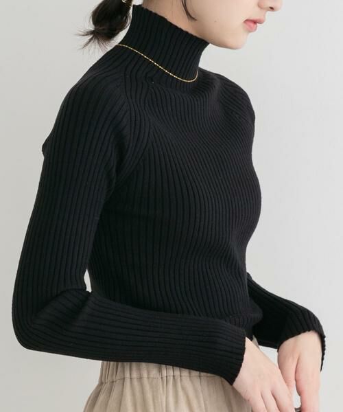 URBAN RESEARCH ITEMS / アーバンリサーチ アイテムズ ニット・セーター | 『洗濯可』モチモチハイネックリブニット | 詳細24