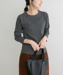 URBAN RESEARCH ITEMS / アーバンリサーチ アイテムズ ニット・セーター | 『洗濯可』フワフワクルーネックリブニット
