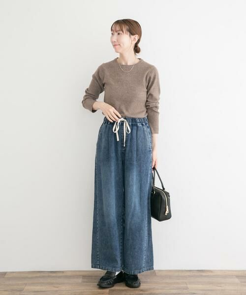 URBAN RESEARCH ITEMS / アーバンリサーチ アイテムズ ニット・セーター | 『洗濯可』フワフワクルーネックリブニット | 詳細6