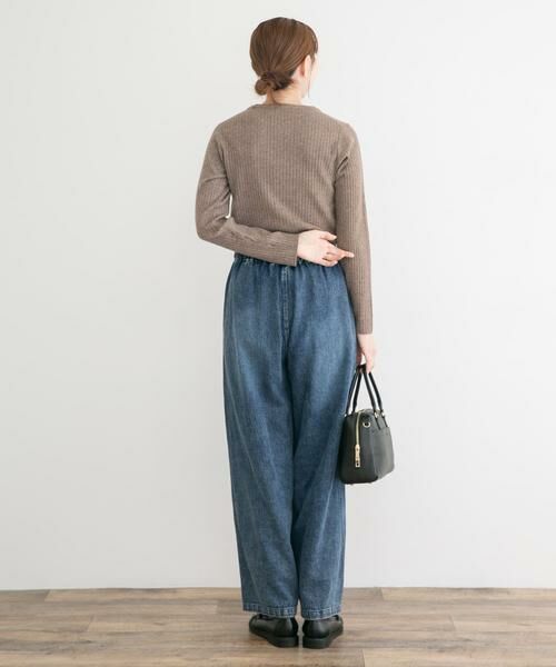 URBAN RESEARCH ITEMS / アーバンリサーチ アイテムズ ニット・セーター | 『洗濯可』フワフワクルーネックリブニット | 詳細7