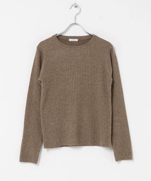 URBAN RESEARCH ITEMS / アーバンリサーチ アイテムズ ニット・セーター | 『洗濯可』フワフワクルーネックリブニット | 詳細8
