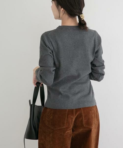 URBAN RESEARCH ITEMS / アーバンリサーチ アイテムズ ニット・セーター | 『洗濯可』フワフワクルーネックリブニット | 詳細14