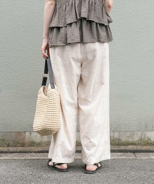 URBAN RESEARCH ITEMS / アーバンリサーチ アイテムズ その他パンツ | ブロックレースパンツ | 詳細2
