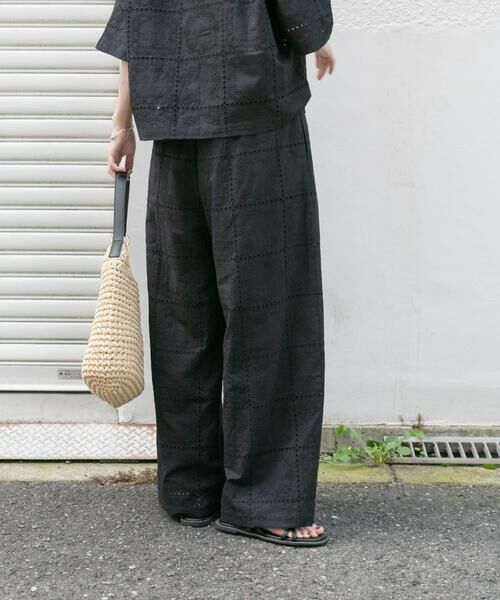 URBAN RESEARCH ITEMS / アーバンリサーチ アイテムズ その他パンツ | ブロックレースパンツ | 詳細15