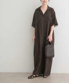 URBAN RESEARCH ITEMS / アーバンリサーチ アイテムズ サロペット・オールインワン | レースドッキングオールインワン