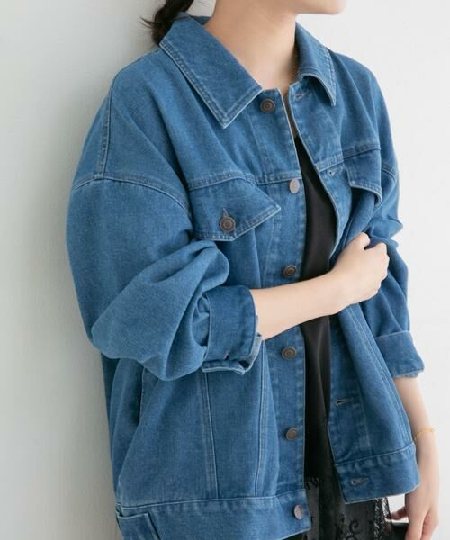 URBAN RESEARCH ITEMS / アーバンリサーチ アイテムズ その他アウター | オーバーサイズジャケット(ライトブルー)