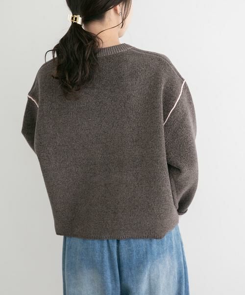 URBAN RESEARCH ITEMS / アーバンリサーチ アイテムズ ニット・セーター | 『洗濯可』ダブルフェイスモールニット | 詳細3