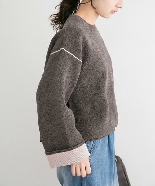 URBAN RESEARCH ITEMS / アーバンリサーチ アイテムズ ニット・セーター | 『洗濯可』ダブルフェイスモールニット | 詳細4