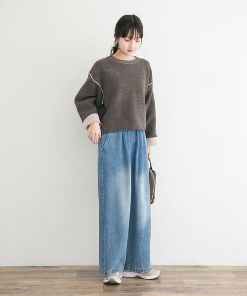 URBAN RESEARCH ITEMS / アーバンリサーチ アイテムズ ニット・セーター | 『洗濯可』ダブルフェイスモールニット | 詳細5