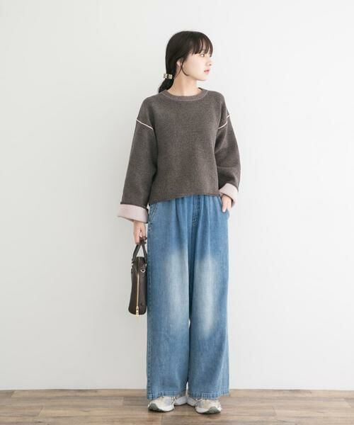 URBAN RESEARCH ITEMS / アーバンリサーチ アイテムズ ニット・セーター | 『洗濯可』ダブルフェイスモールニット | 詳細6