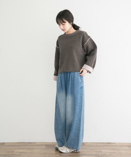 URBAN RESEARCH ITEMS / アーバンリサーチ アイテムズ ニット・セーター | 『洗濯可』ダブルフェイスモールニット | 詳細7