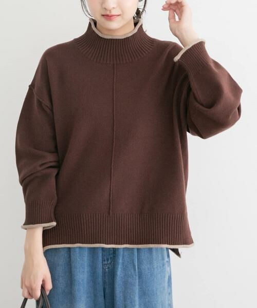 URBAN RESEARCH ITEMS / アーバンリサーチ アイテムズ ニット・セーター | 『洗濯可』ハイショクハイネックニット | 詳細1