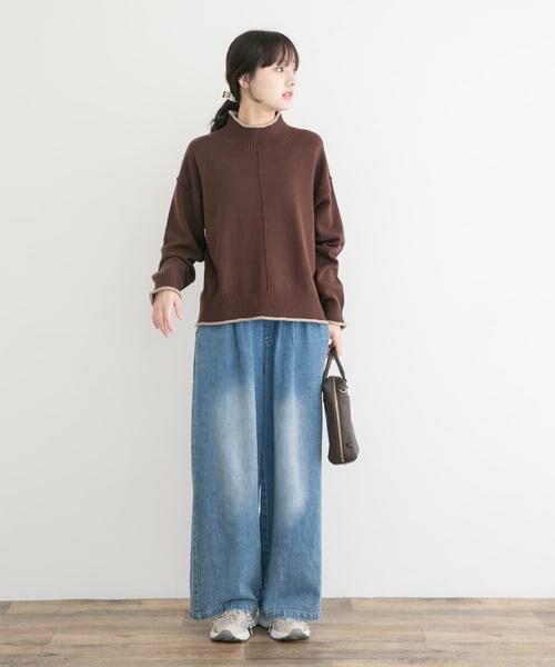 URBAN RESEARCH ITEMS / アーバンリサーチ アイテムズ ニット・セーター | 『洗濯可』ハイショクハイネックニット | 詳細5