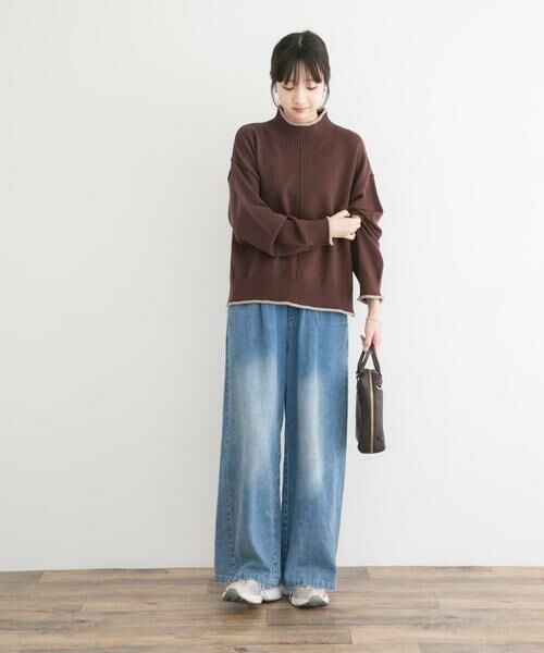 URBAN RESEARCH ITEMS / アーバンリサーチ アイテムズ ニット・セーター | 『洗濯可』ハイショクハイネックニット | 詳細6
