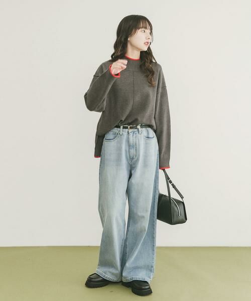 URBAN RESEARCH ITEMS / アーバンリサーチ アイテムズ ニット・セーター | 『洗濯可』ハイショクハイネックニット | 詳細18