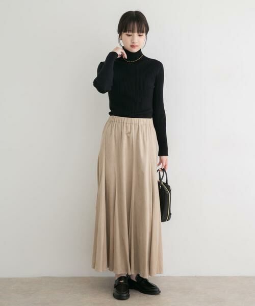 URBAN RESEARCH ITEMS / アーバンリサーチ アイテムズ ロング・マキシ丈スカート | フェイクスエードフレアスカート | 詳細19