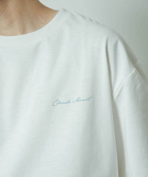 URBAN RESEARCH ITEMS / アーバンリサーチ アイテムズ Tシャツ | Monet Artwork Print T-shirts | 詳細1