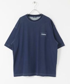 URBAN RESEARCH ITEMS / アーバンリサーチ アイテムズ Tシャツ | HIGH COOLワンポイント刺繍デニムTシャツ