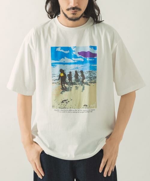 URBAN RESEARCH ITEMS / アーバンリサーチ アイテムズ Tシャツ | Surf Printed T-Shirt | 詳細2