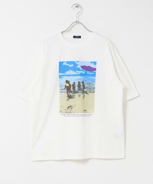 URBAN RESEARCH ITEMS / アーバンリサーチ アイテムズ Tシャツ | Surf Printed T-Shirt | 詳細5