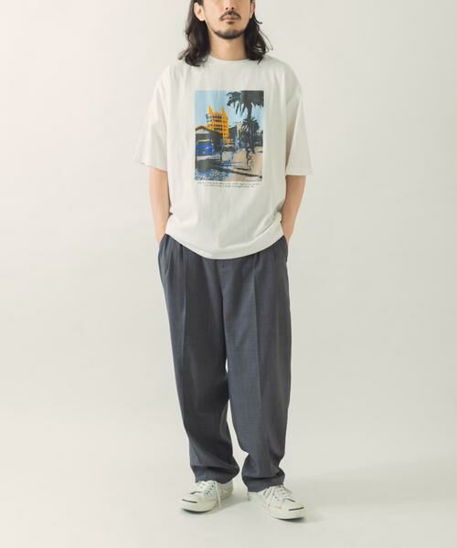 URBAN RESEARCH ITEMS / アーバンリサーチ アイテムズ Tシャツ | Surf Printed T-Shirt | 詳細9
