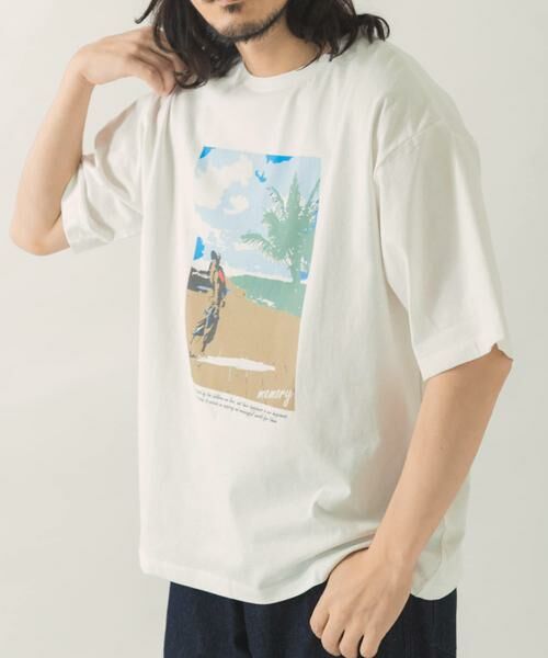 URBAN RESEARCH ITEMS / アーバンリサーチ アイテムズ Tシャツ | Surf Printed T-Shirt | 詳細13