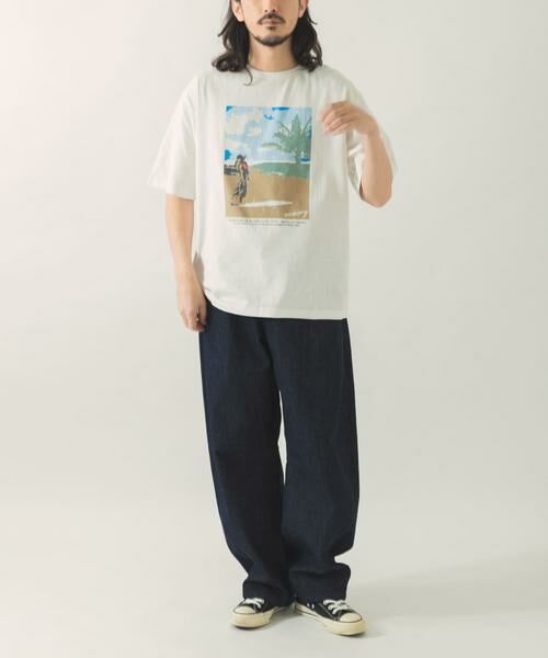 URBAN RESEARCH ITEMS / アーバンリサーチ アイテムズ Tシャツ | Surf Printed T-Shirt | 詳細15