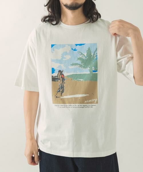URBAN RESEARCH ITEMS / アーバンリサーチ アイテムズ Tシャツ | Surf Printed T-Shirt（その他3）