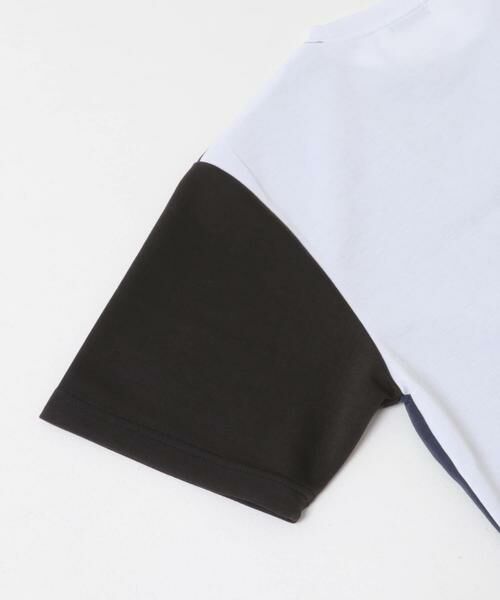 URBAN RESEARCH ITEMS / アーバンリサーチ アイテムズ Tシャツ | ブロッキングデザインポンチTシャツ | 詳細7
