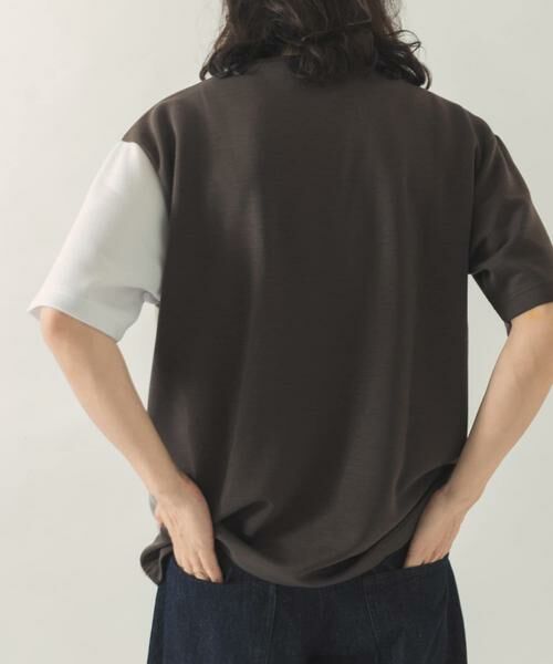 URBAN RESEARCH ITEMS / アーバンリサーチ アイテムズ Tシャツ | ブロッキングデザインポンチTシャツ | 詳細10